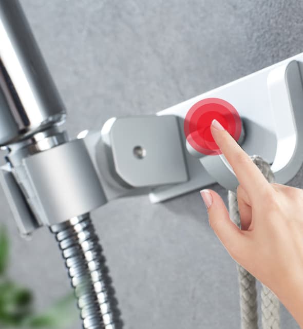Argengt Håndholdt Dusjhodeholder Bidet Dusjhode