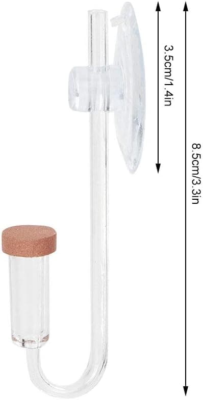 CO2-diffuusori, Mini-näkymätön takaiskuventtiili, Akvaarion CO2-diffuusori,