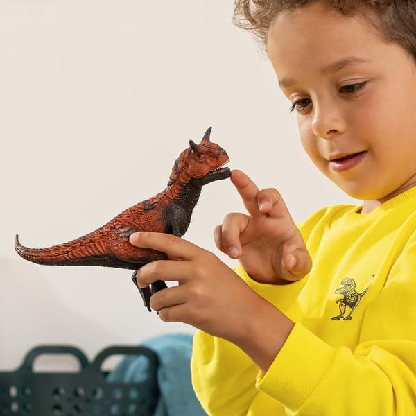 Realistisk Dinosaur Model - Carnotaurus - Holdbar Dinosaur Model til Drenge og Piger