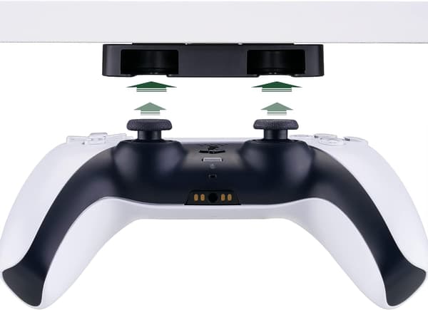 Skrivbordsstativ för PS5 för PS4, underbordshållare för PS5-kontroller