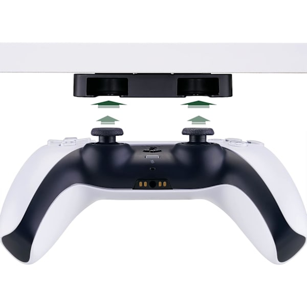 Skrivebordsstativ for PS5 for PS4, Underbordholder for PS5-kontroller