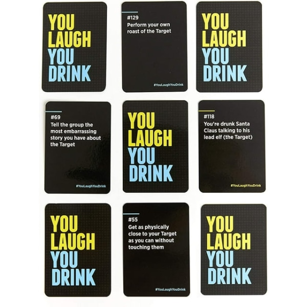 [A Party Game]You Laugh You Drink - The Drinking Game for People