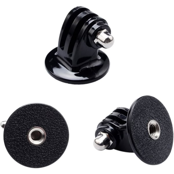 3-delad stativadapter för GoPro Hero 5 Hero 5 Session Hero 4 Hero 3+ Hero 3 Hero 2 Hero 1 samt Sjcam och Little Art F