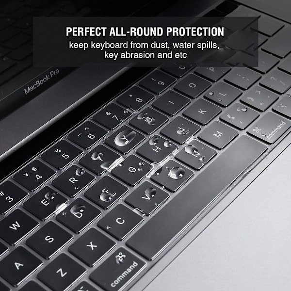Tangentbordsskydd Kompatibel med 2019 MacBook Pro 16 tum Touch Bar