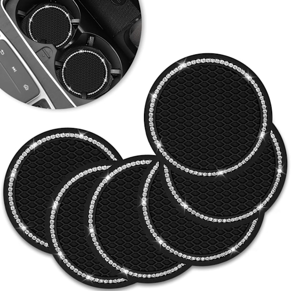Bilstøtte for kopp, universell gummi-koppholder for interiør