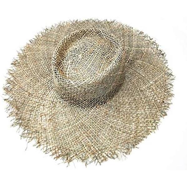 Vogue Dame Halmhatt Foldbar Strand Chic Hatt