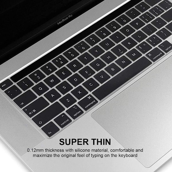 Tangentbordsskydd Kompatibel med 2019 MacBook Pro 16 tum Touch Bar
