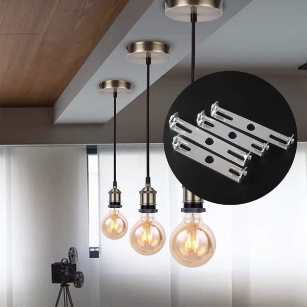 (110mm)10stk Taklampe Taklampe Holder Festebrakett Gr