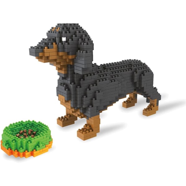 （Jul）Figur til samling med nanoblocks (stil 6)