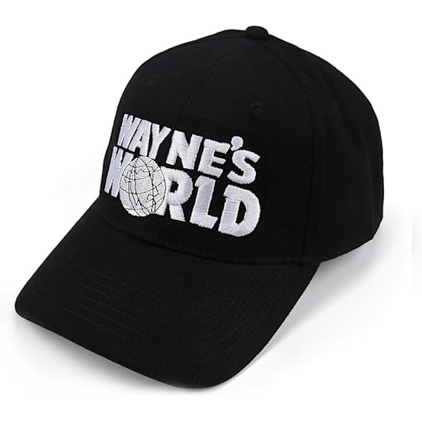 Baseballkeps, Wayne's World broderad, unisex keps för vuxna