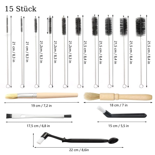 (8 Pieces）Coffee Machine Cleaning Brush Set Machine Cleaning Brus