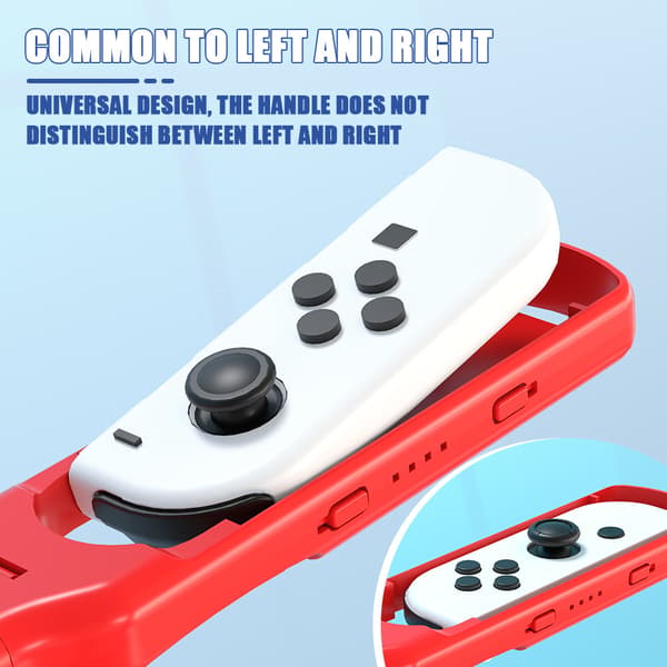 Tennisspel Racket för Nintendo Switch 2 Pack, Blå och Grön, L
