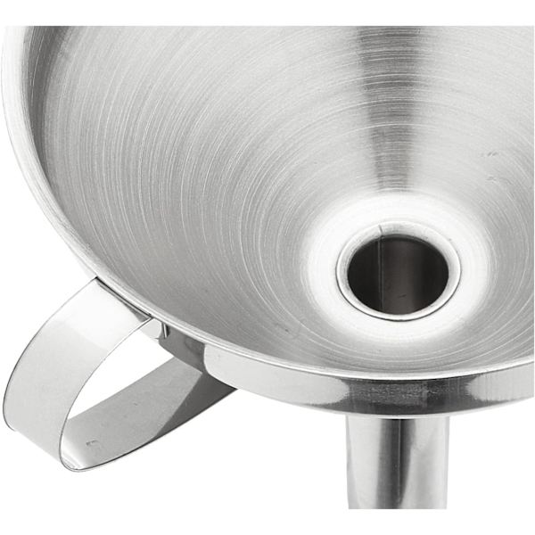 Suppilo aasilla INOX Halkaisija 10 cm