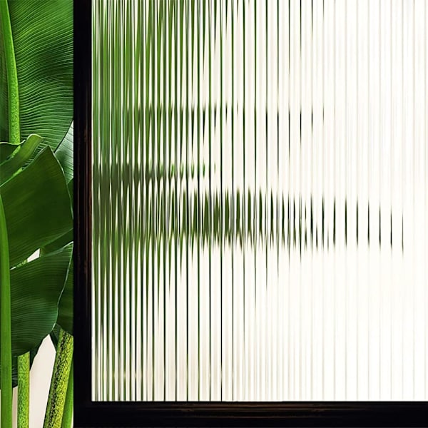 Stripe Vindue Film Privatliv, Lodrette Striber, 45x200cm
