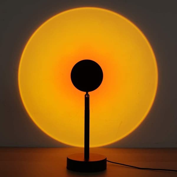 Auringonlaskun lamppu Auringonlaskun punainen projektorivalo, Auringonlaskun projektio LED-valo