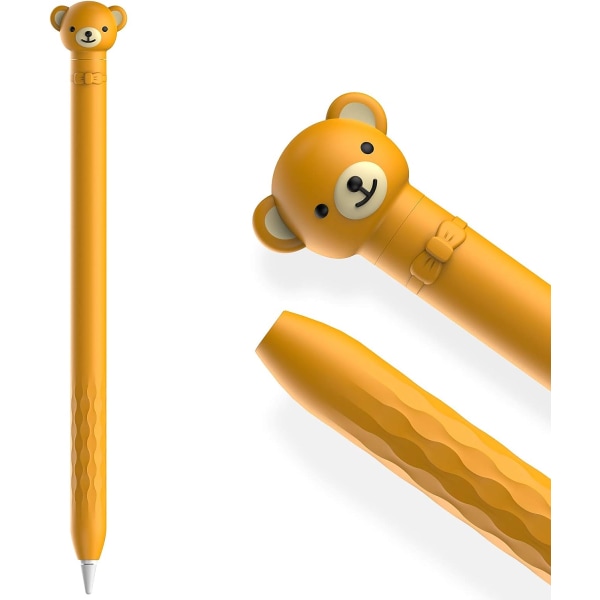 Case för Apple Pencil 1st Gen, Cute Cartoon Soft Silicone Sleeve Cover Acce