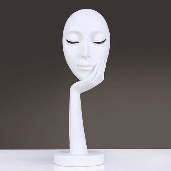 Resin Silence Is Golden People Statue Sculptures, Creative Craft