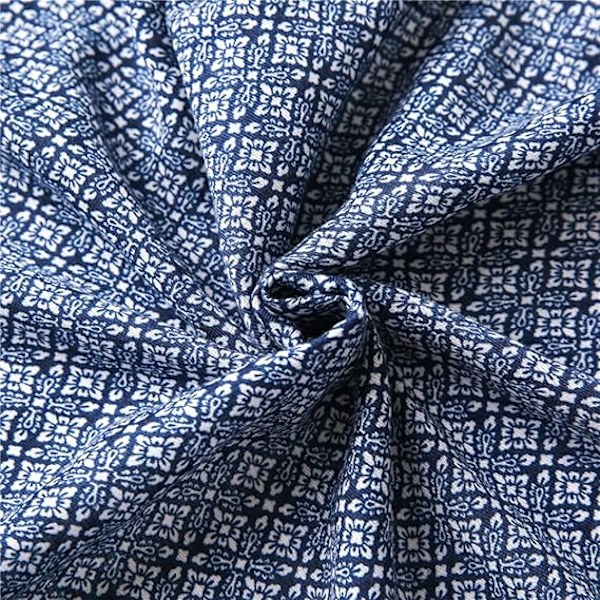 Elegantti Huivi Naisille - Vintage Sininen Pehmeä Talvi Värikäs Lämmin Huivi Hieno Lahja
