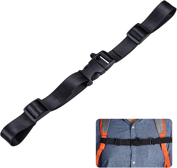 Justerbara bröstremmar, bröstrem för ryggsäck, Utility Backpack S