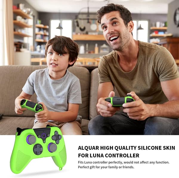 Etui til Luna Controller, Alquar silikone etui cover til Amazon Luna Controller, Anti-Slip