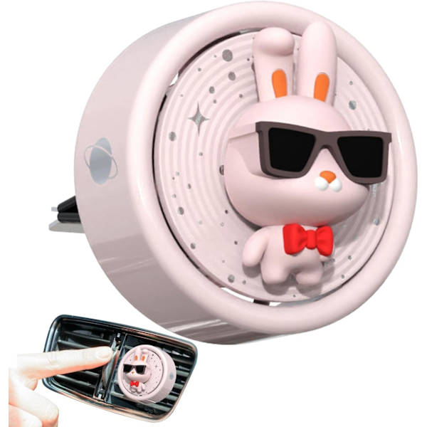 Lysende astronaut-bilduft, astronaut-bilmagnet