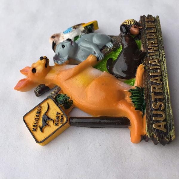 Australia Wildlife 3D -jääkaappimagneetti - Koti- ja keittiökoriste