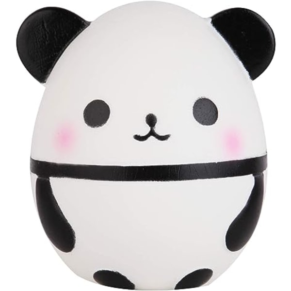 Panda Æg Nyhed Stressaflastende Legetøj og Gadgets (Hvid, 15cm*13cm*12cm), Kawaii Festrekvisitter Velegnet til Voksne og Børn R