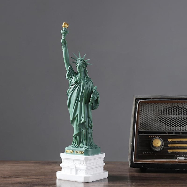 Vapaudenpatsaan patsasveistos New Yorkin kaupungista Libert