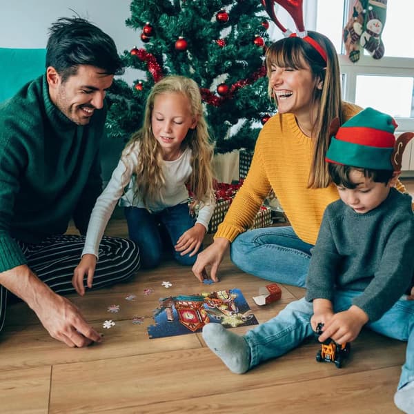 Julpussel (1), 1008 Julkalender, Pussel, 24 dagar med julpussel a