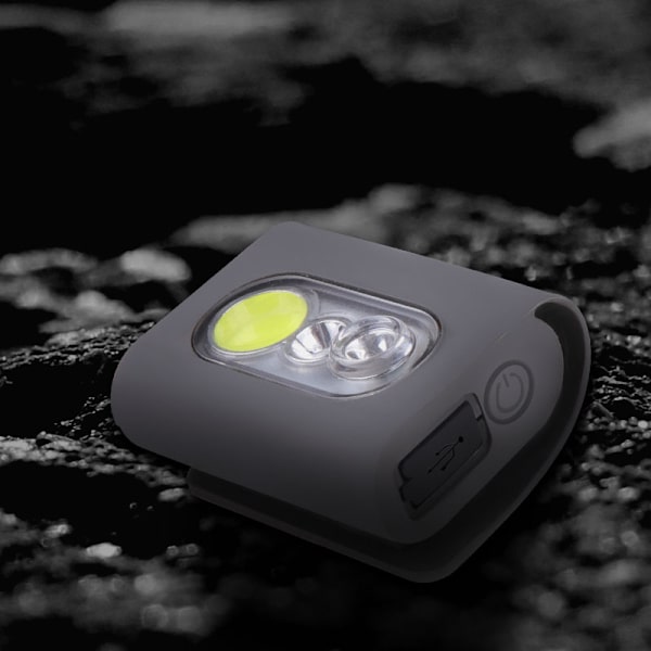 Klip-på Løbelys, 2000 Sikkerheds Lumen Jogging LE D