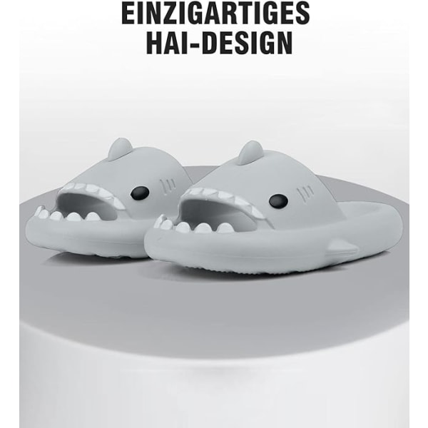 Shark Slides til kvinder og mænd, behagelige til pool og strand