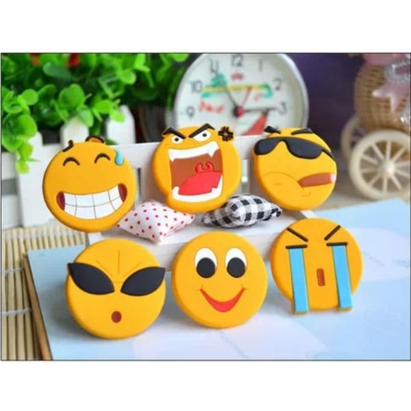 Emoji Magnet Køleskabsmagnet Dekorativ Whiteboard Klasse Skab H