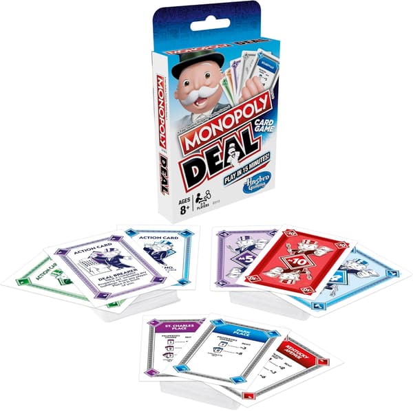 Monopoly Handelskortspil Blå Æske