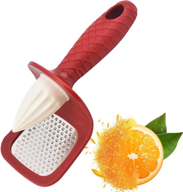 Rostfri Manuell Citronpress - 2 i 1 Manuell Citruspress