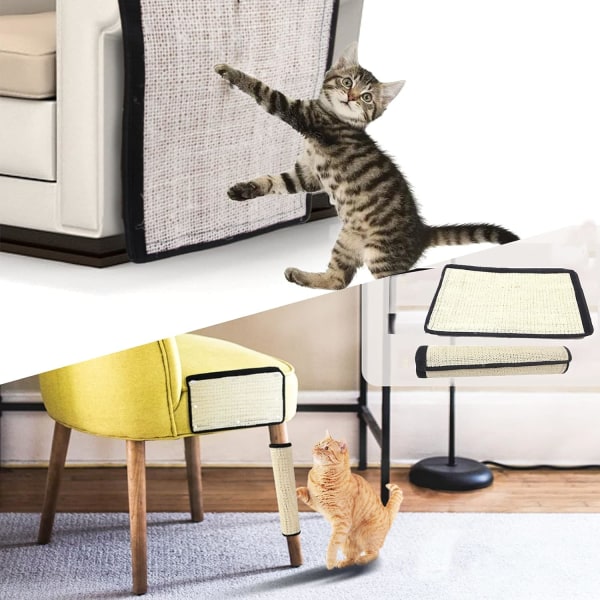 Katt Repmatta Naturlig Sisal Kattmatta Heavy Duty Sisal Kattmatta