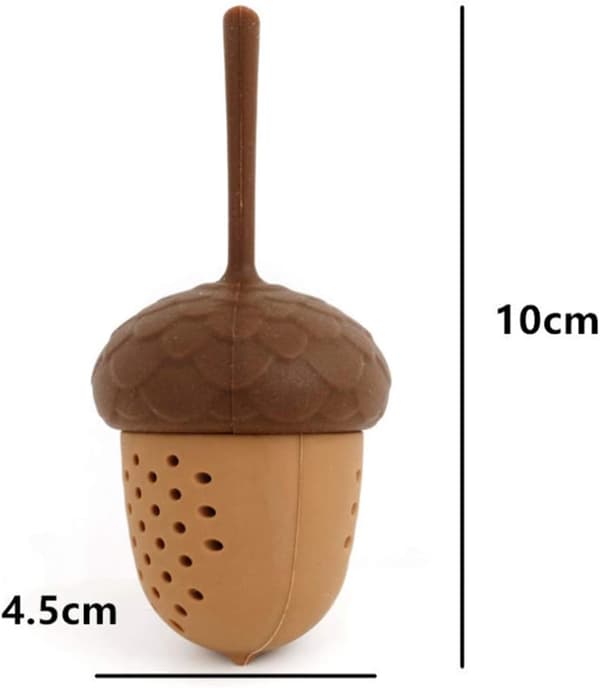 Teinfuser Tesæt Kreativt Silikone Tassel Filter, 2-delt Sæt