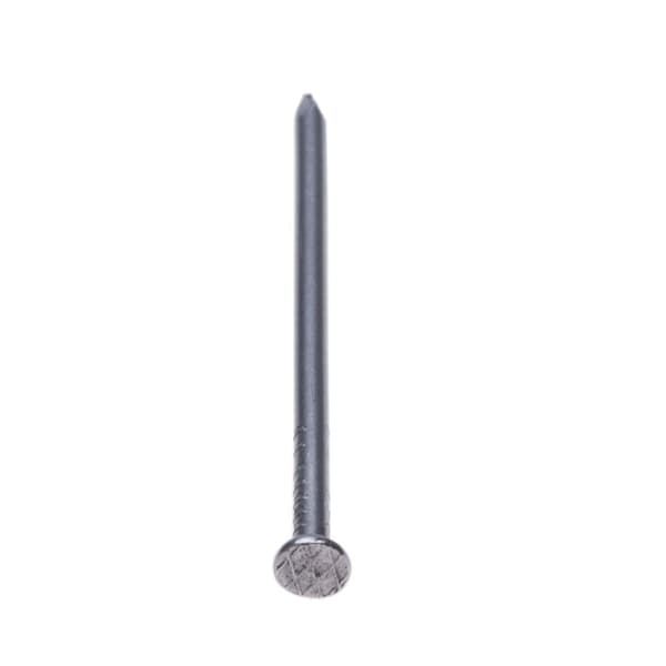 Flathøvde runde trespikere (ca. 1 kg spiker) Sorte spiker for