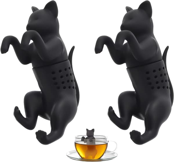 2 st katt teinfuser, lös teinfuser, söt djur teinfuser