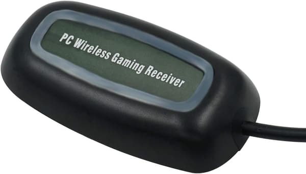 Trådløs USB 2.0 Gaming Receiver Adapter til Microsoft Xbox 360 Desktop PC - Sort -