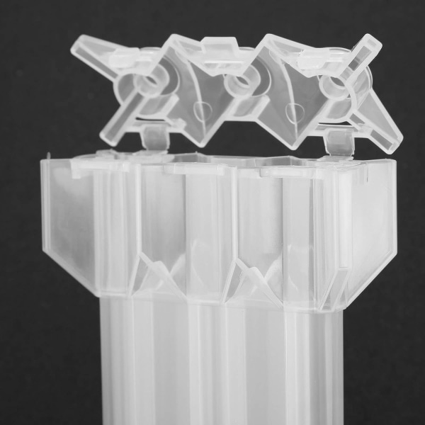 Hvit Dartboks, Bærbar Dartboks ABS+Aluminiumslegering 3 Hylses Oppbevaringsboks med Hengeløkke L