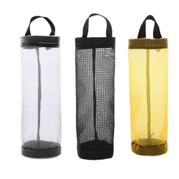 1 st Väggmonterad Plastpåsehållare för Hushåll, Köksavfall, Soppa, Dispenser, Förvaring V