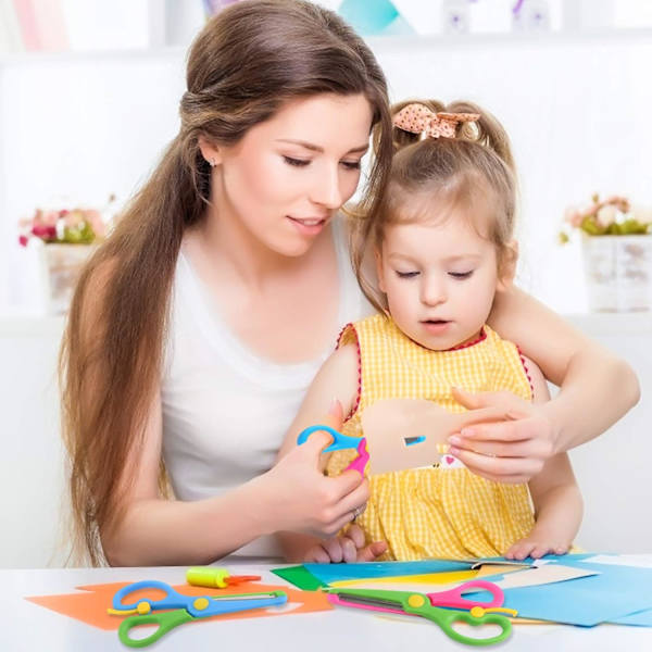 Barnsaks 3 år, 4 stk DIY-saks Presch
