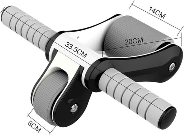 Foldbar Ab Roller Wheel Træningsudstyr, Automatisk Foldbar R