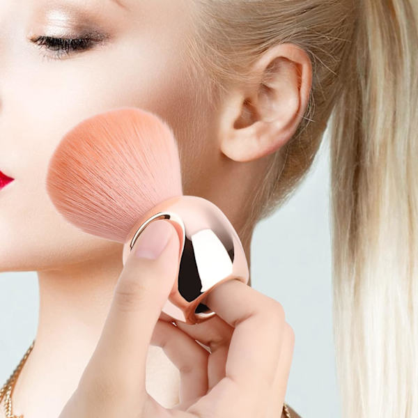 Nageldammborste, Nagelborste, Rengöringsborste för Manikyr Nagellack och Makeup Puder Rouge H
