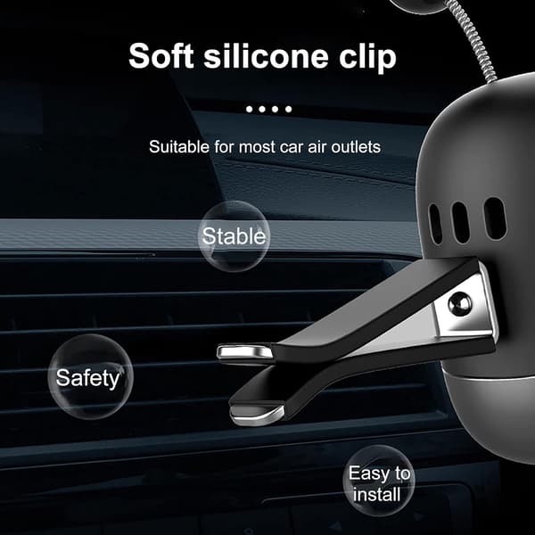 Bilsduft, bilsduft, silikone bilrobot til