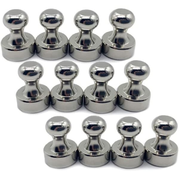 12 neodymmagneter, starka kylmagneter, minmagneter
