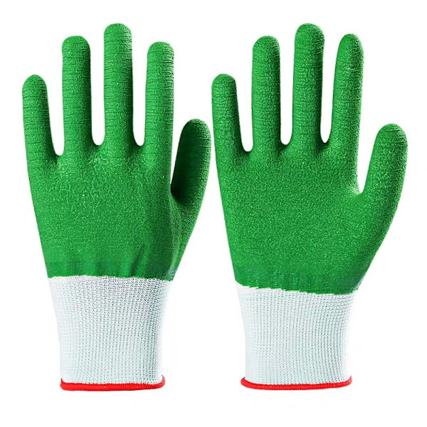 3 Spikiga Handskar i Latexbelagd Polyester E