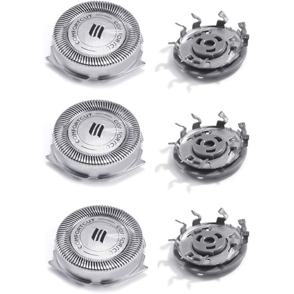 3 Pack Replacement Shaver Heads for Philips SH30/5, Electric Shaving Head S