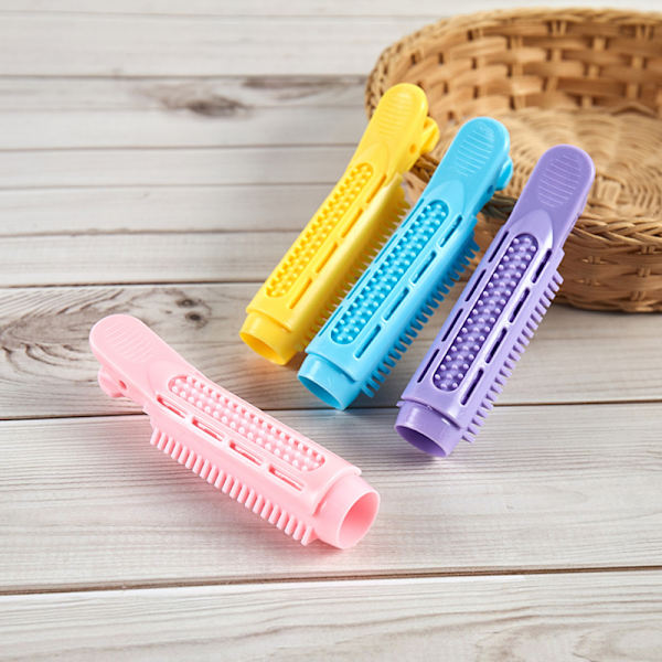 4 stk. Volumizing Hair Root Clips, Instant Hair Volume Clip Upgrade Natural F