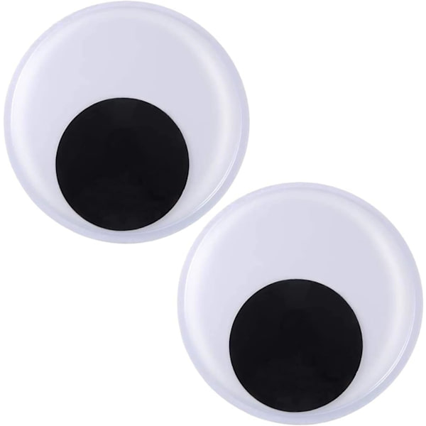 2 kpl suuria silmäntarraa 15 cm heiluvilla silmillä suuret itseliimautuvat silmät DIY-töihin, par